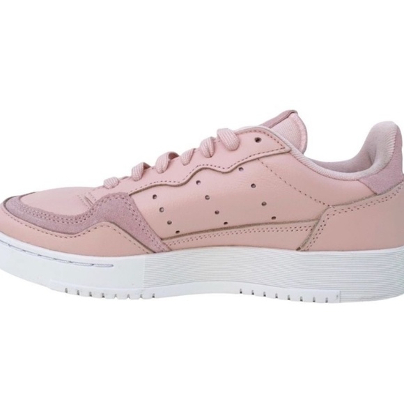 adidas SUPERCOURT Shoes in Vapour Pink  Stylish and Chick Size 7.5 - Picture 4 of 9